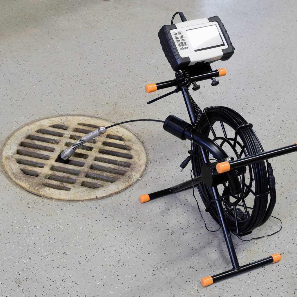Sewer inspection camera.